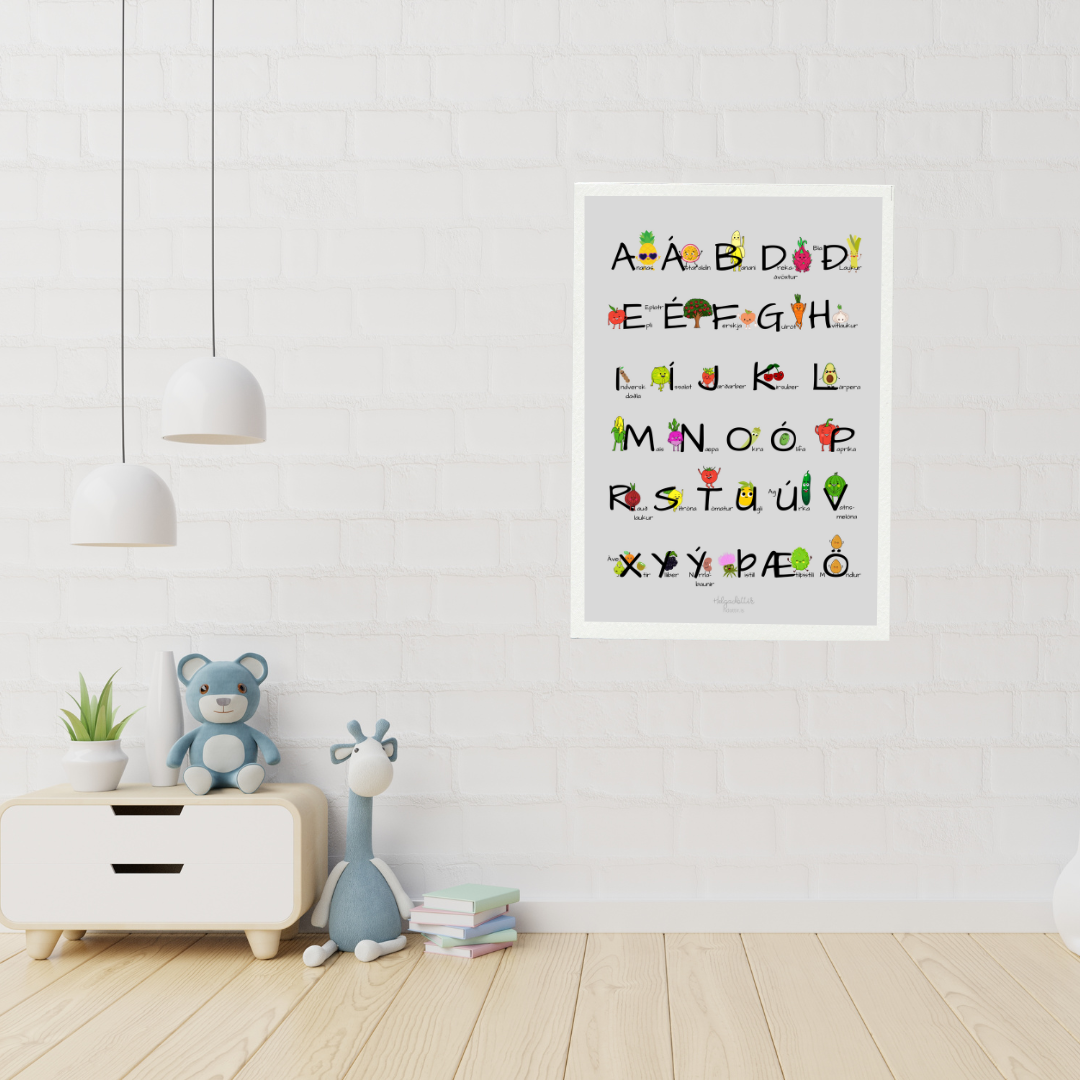 Plakat Stafrófið │ 4