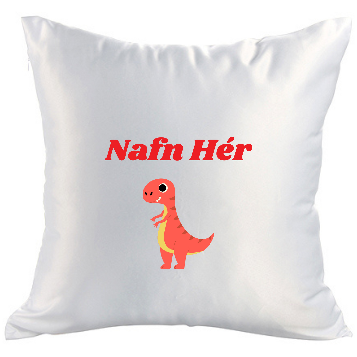 Púði │ Nafn │ Risaeðla rauð