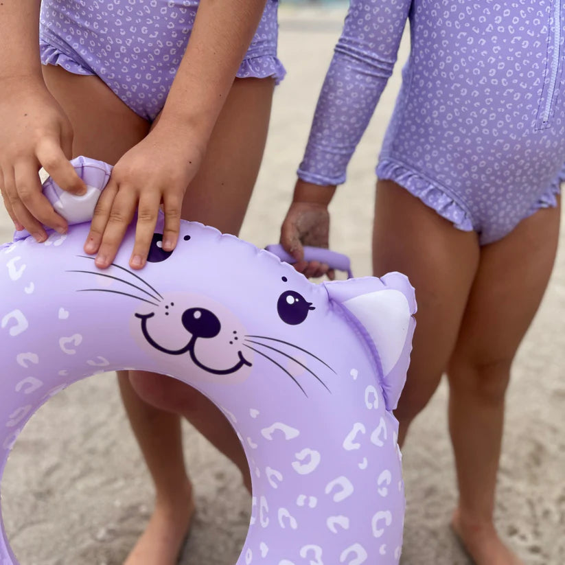 Sundkútur 55cm │Lila leopard