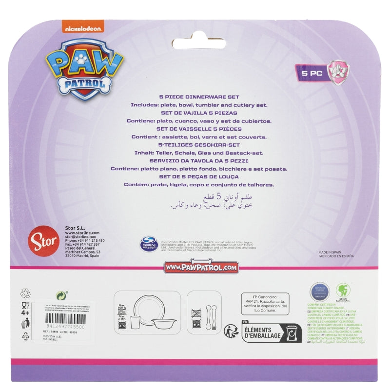 Matarsett │ Hvolpasveit bleikt