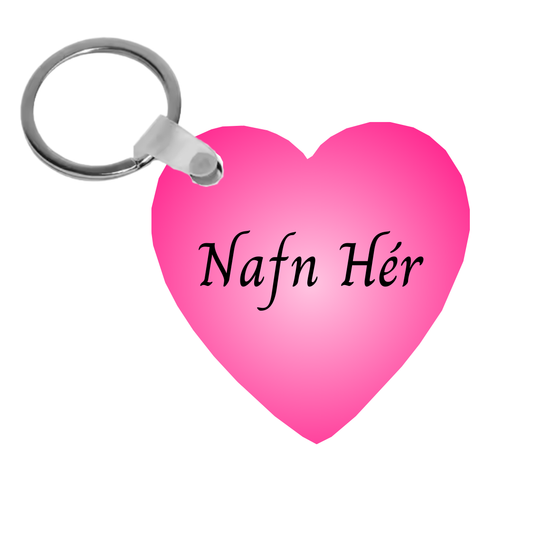 Lyklakippa │ Sérmerkt með nafni