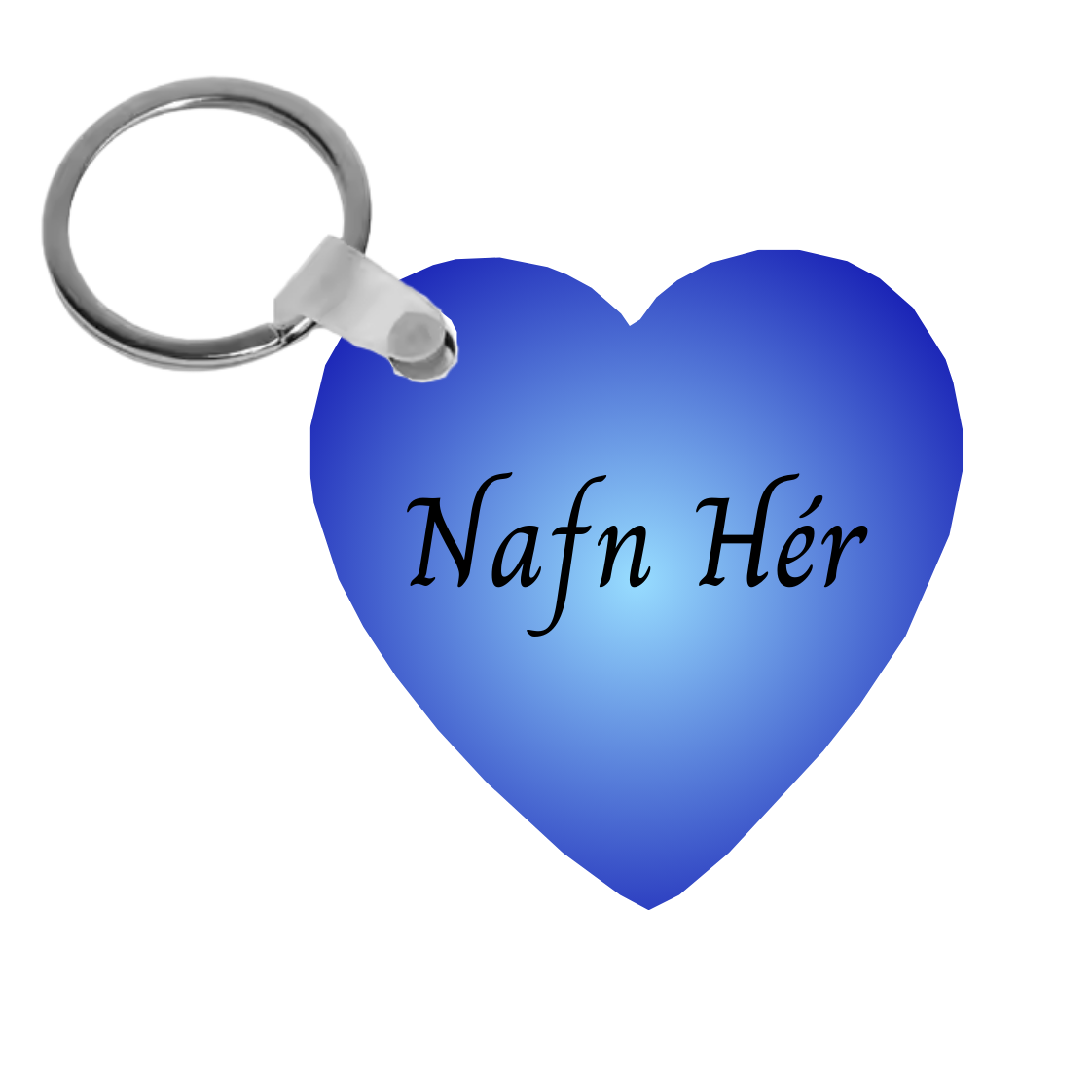 Lyklakippa │ Sérmerkt með nafni