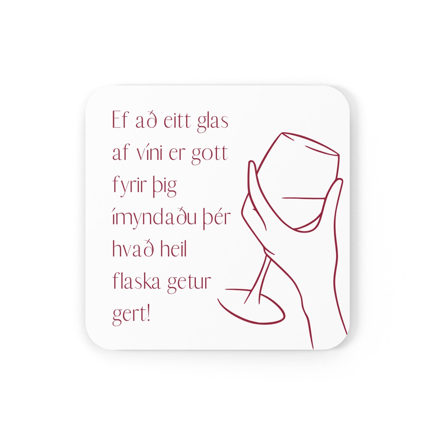 Glasamottur │ Vín │ 4 í pakka