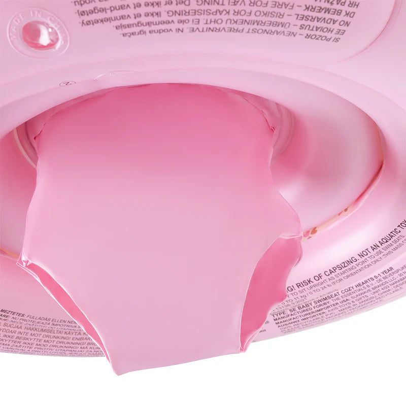 Sundkútur með sæti │Pink Cozy Hearts