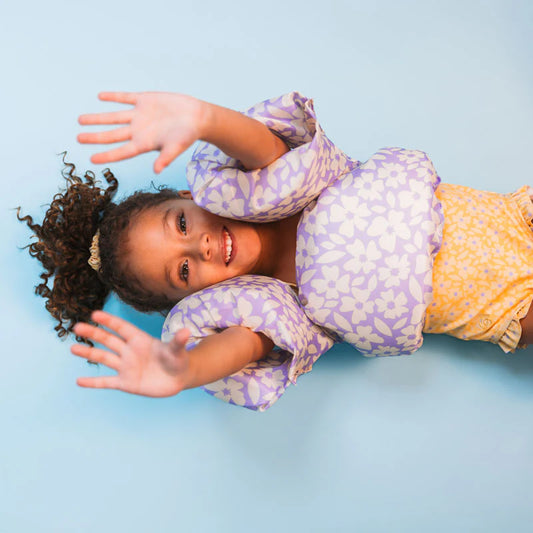 Puddle Jumper │Purple Flowers