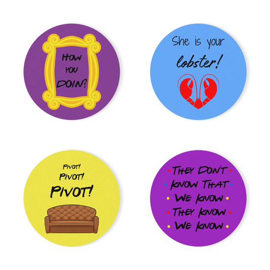 Glasamottur │ Friends │ Hringlóttar