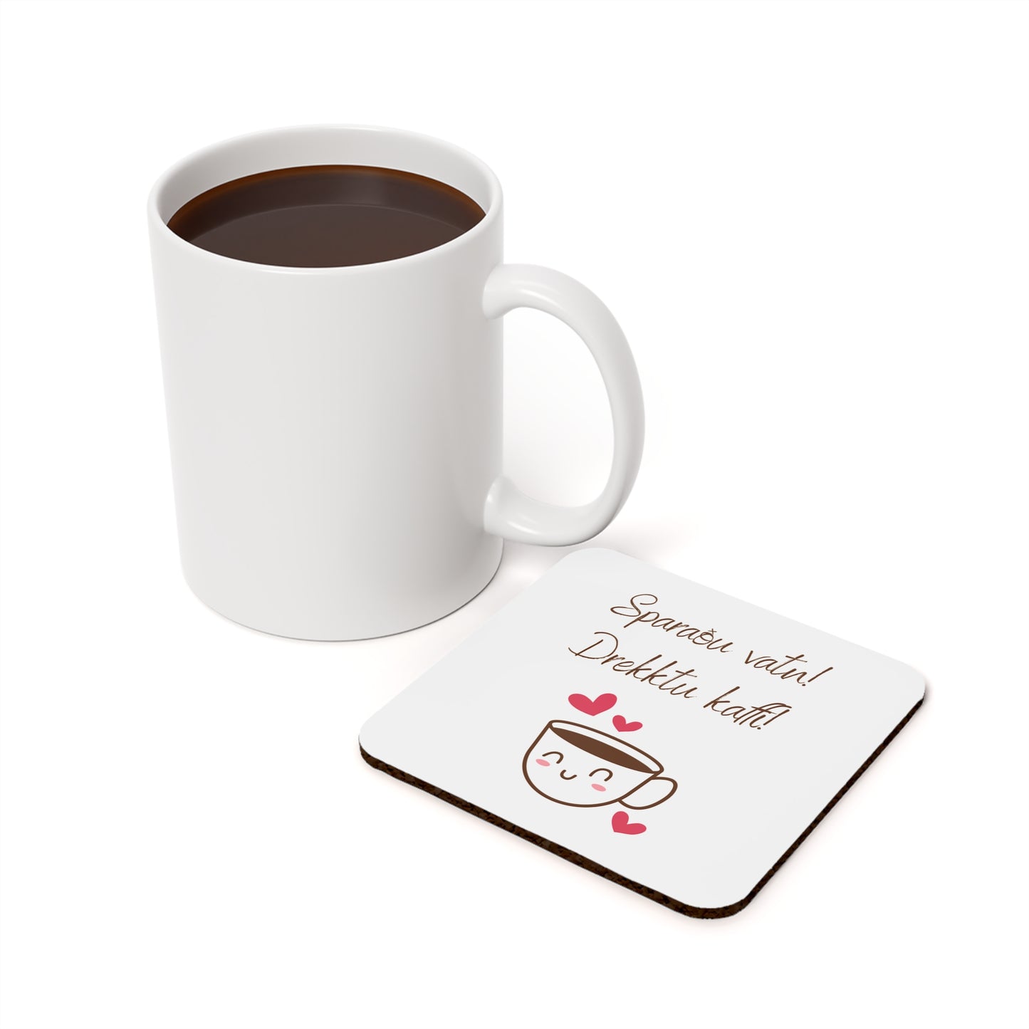 Glasamottur │ Kaffi │ 4 í pakka