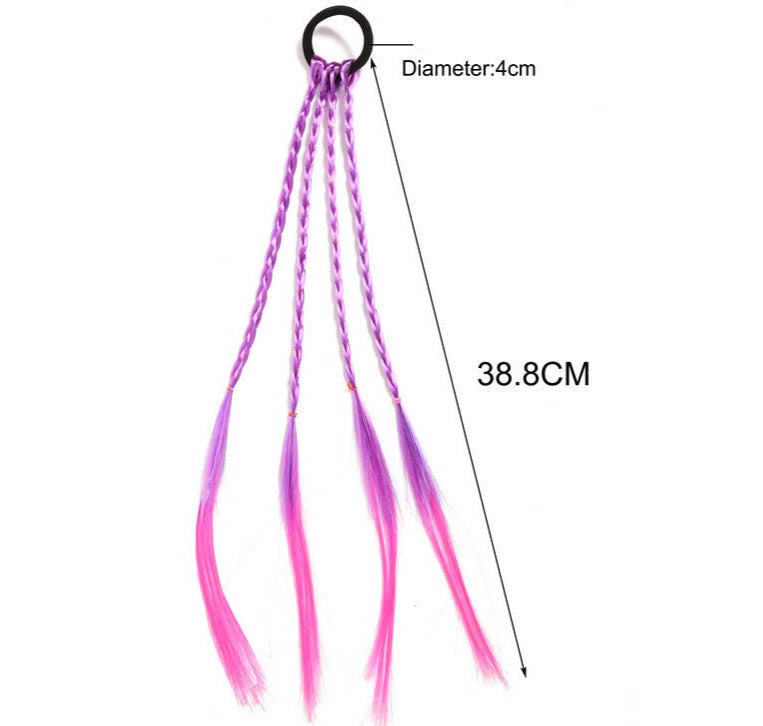 Teygja með fléttu │ 7 litir