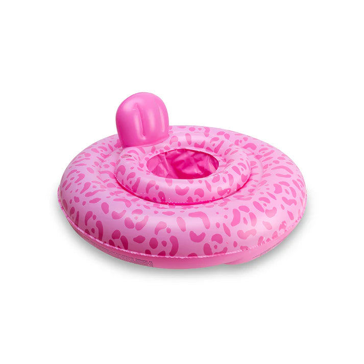 Sundkútur með sæti │Pink Leopard