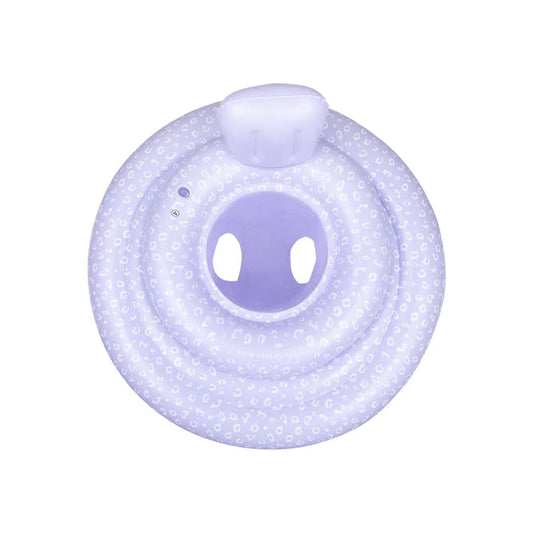 Sundkútur með sæti │Lila Leopard