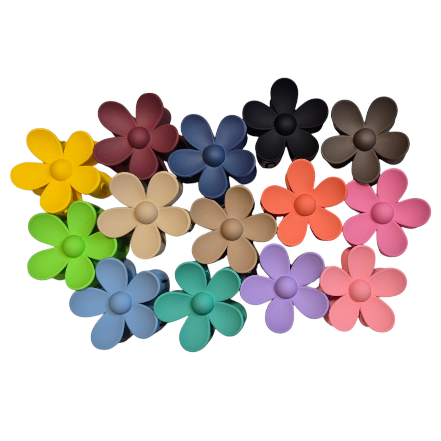 Hárklemma │ Blóm │ 15 litir