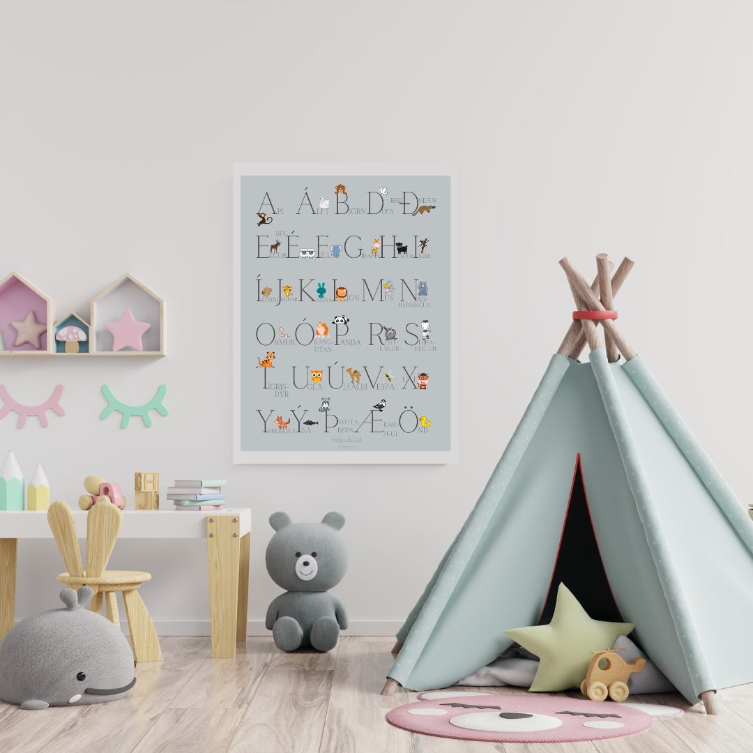 Plakat Stafrófið │ 2