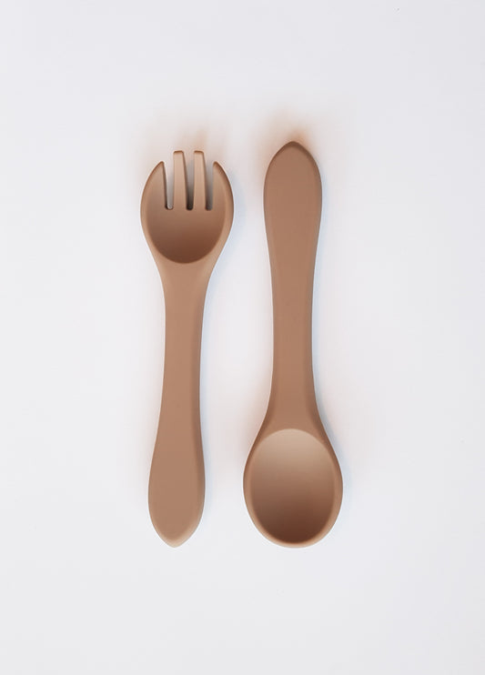 Sílikon Skeið + Gaffall