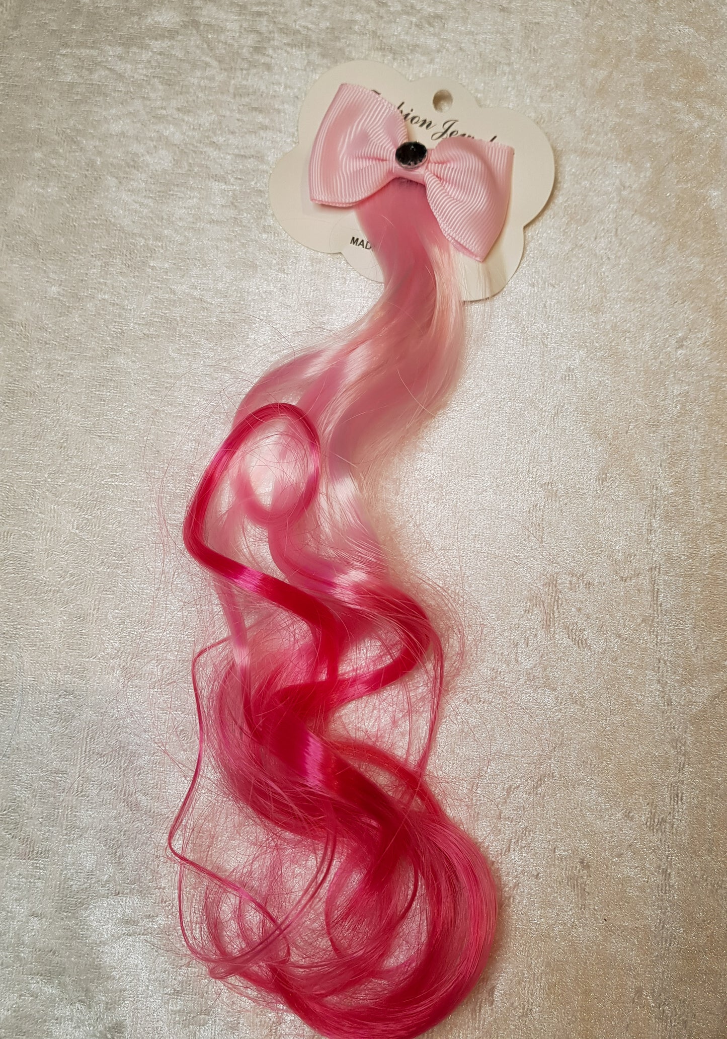 Slaufa með hárlokki│7 litir