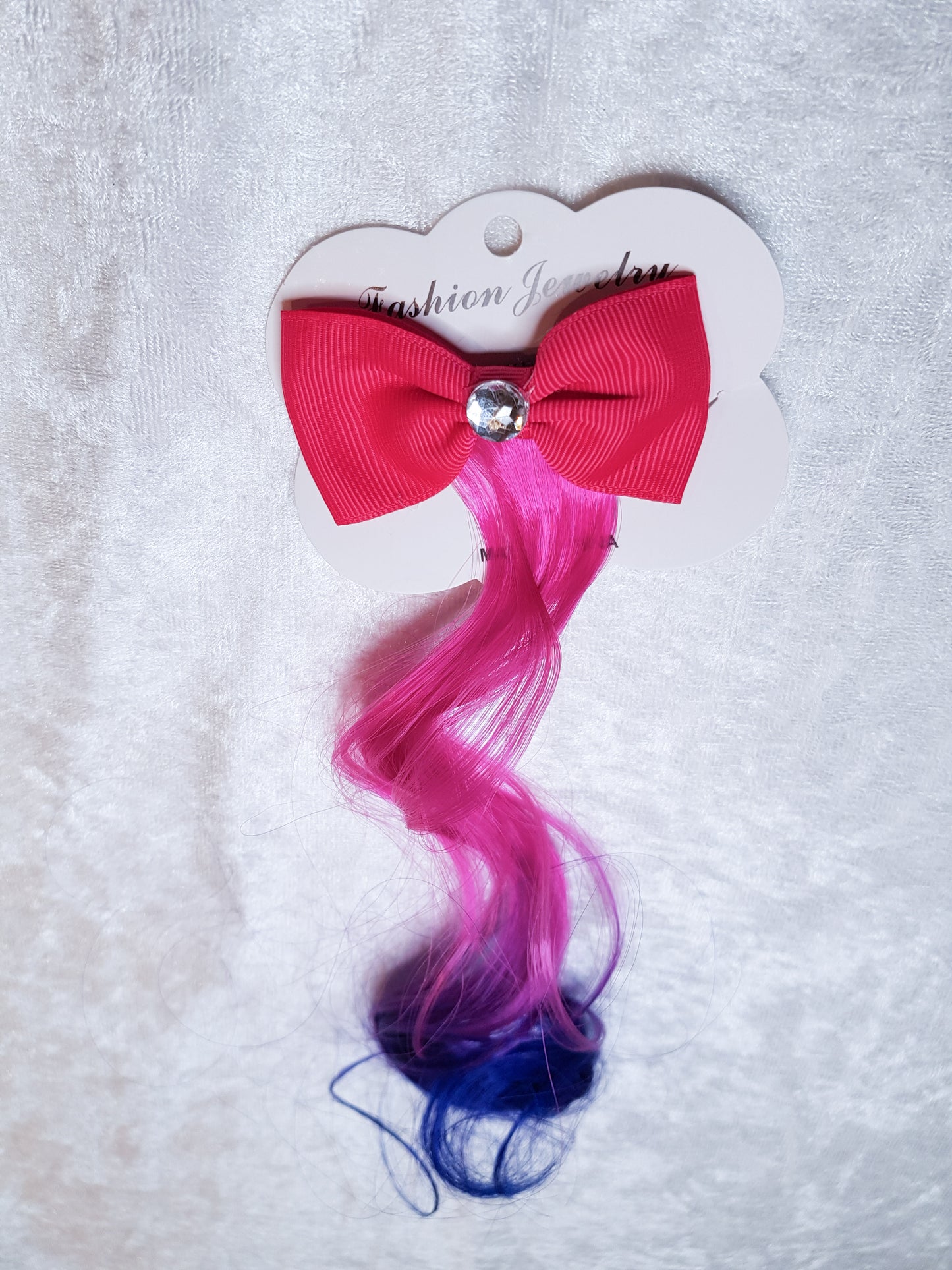 Slaufa með hárlokki│7 litir