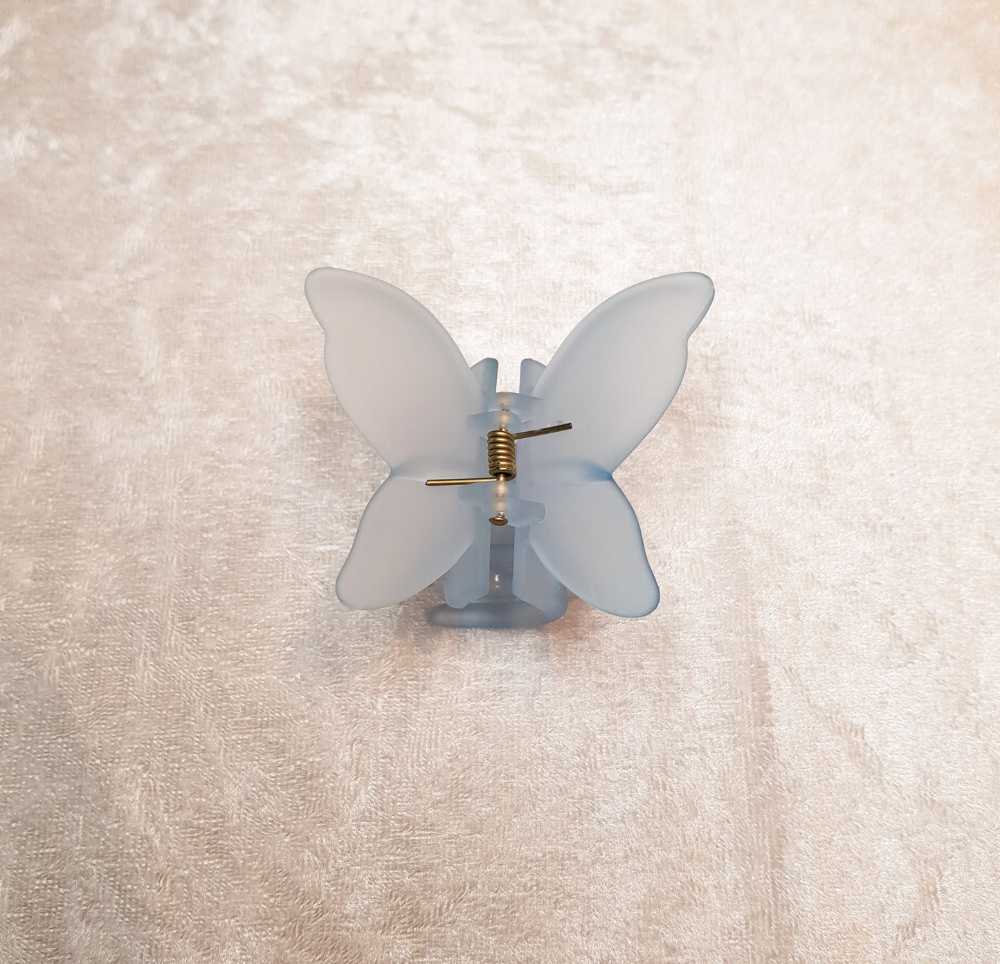 Hárklemma fiðrildi frosted│7 litir