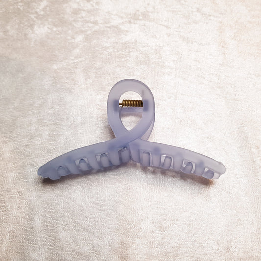 Hárklemma stór frosted │ 7 litir