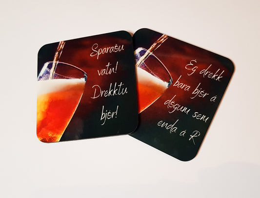 Glasamottur │ Bjór │ 4 í pakka