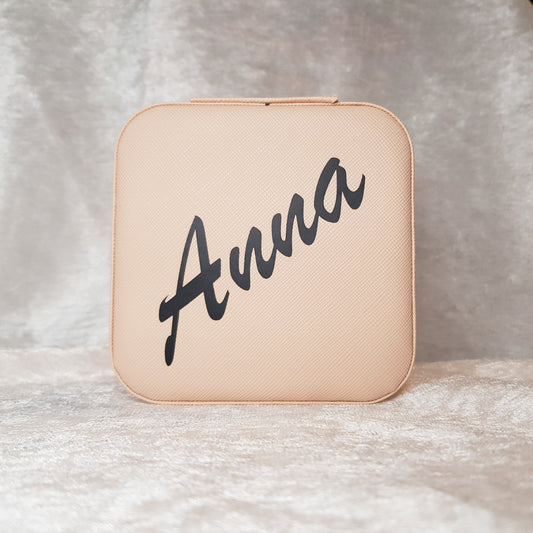 Skartgripaskrín │ lítið │ 6 litir │ Sérmerkt