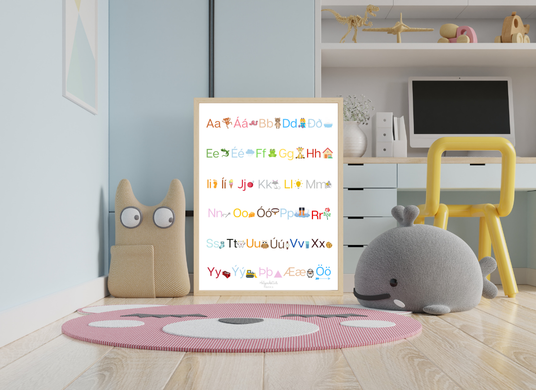 Plakat Stafrófið │ 1