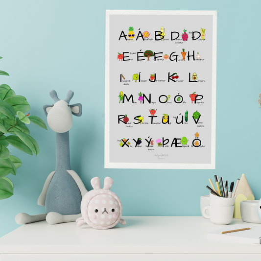 Plakat Stafrófið │ 4