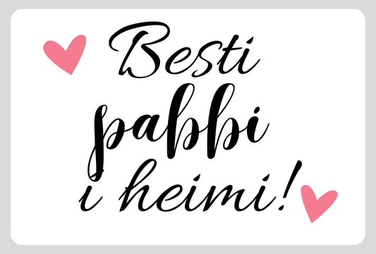 Segull │Besti pabbi í heimi