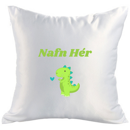 Púði │ Nafn │ Risaeðla græn