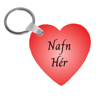 Lyklakippa │ Sérmerkt með nafni