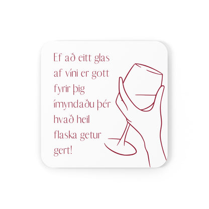 Glasamottur │ Vín │ 4 í pakka