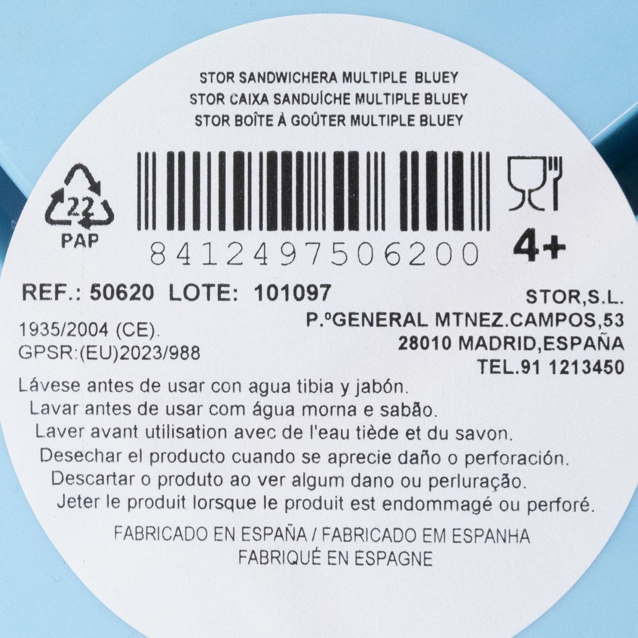 Nestisbox │3 hólfa │Bluey