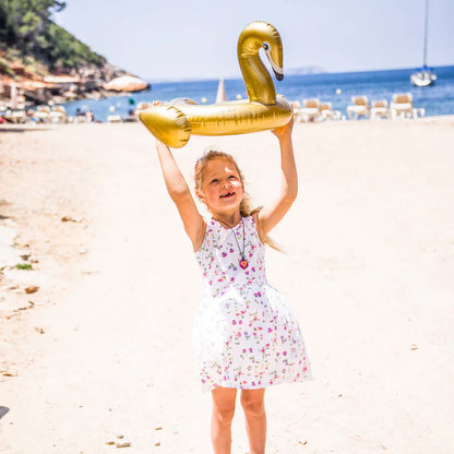 Opinn Sundkútur 55cm │Gold Swan