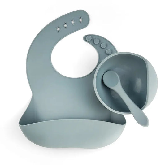 Gjafasett │ smekkur, skál og skeið │ Ether