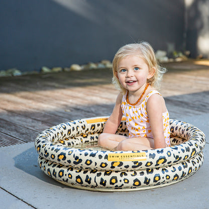Sundlaug │Beige Leopard │ 60 cm
