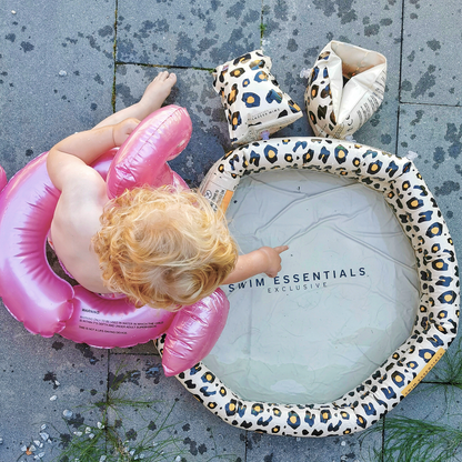 Sundlaug │Beige Leopard │ 60 cm