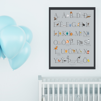 Plakat Stafrófið │ 2