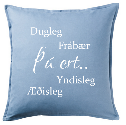 Púði Þú ert..