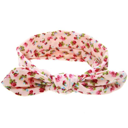 Hárband hnútur rósir