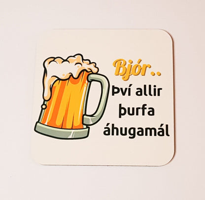 Glasamottur │ Bjór │ 4 í pakka