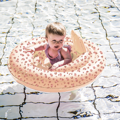Sundkútur með sæti │Old Pink Leopard